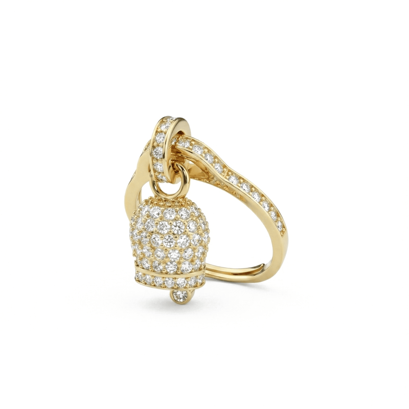 Anello Campanella Capri Base Zirconata - My Mo Gioielli